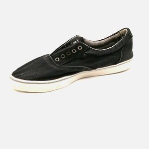Express Mens Sneakers Faded Black Lace Up Cushioned Insole‎ Flat Heel Sz 12
